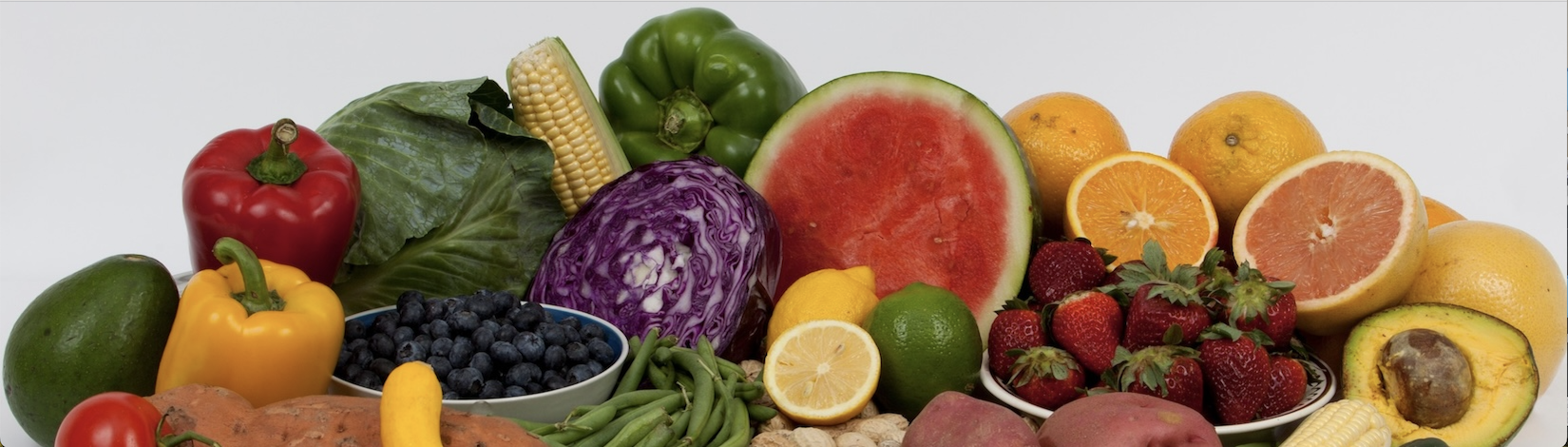 A pile of colorful fruits and vegetables, fiber | Food Science and Human Nutrition UF/IFAS